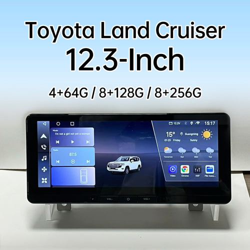 For Toyota Land Cruiser LC300 2022 Car stereo 8core andriod screen 1920×720 GPS Navigation