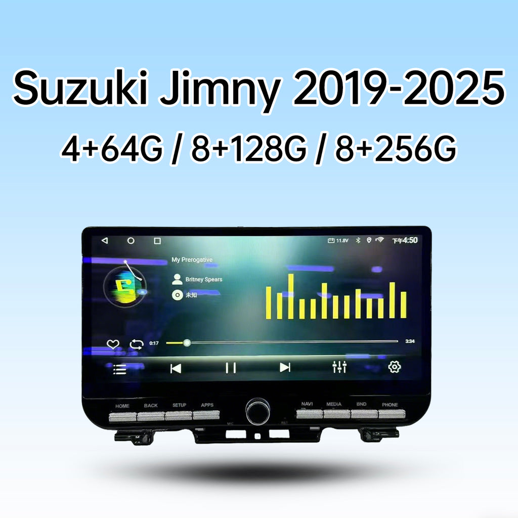 Suzuki Jimny 2019-2025 andriod streo 12.6-inch carplay andriod auto 360 panoramic view