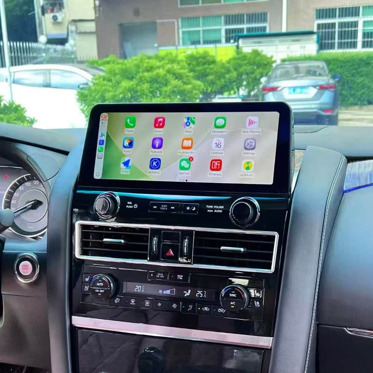 NISSAN PATROL Y62 2011-2022 upgrade Amada INFINITI QX56/QX80 2011 12.3inch car stereo