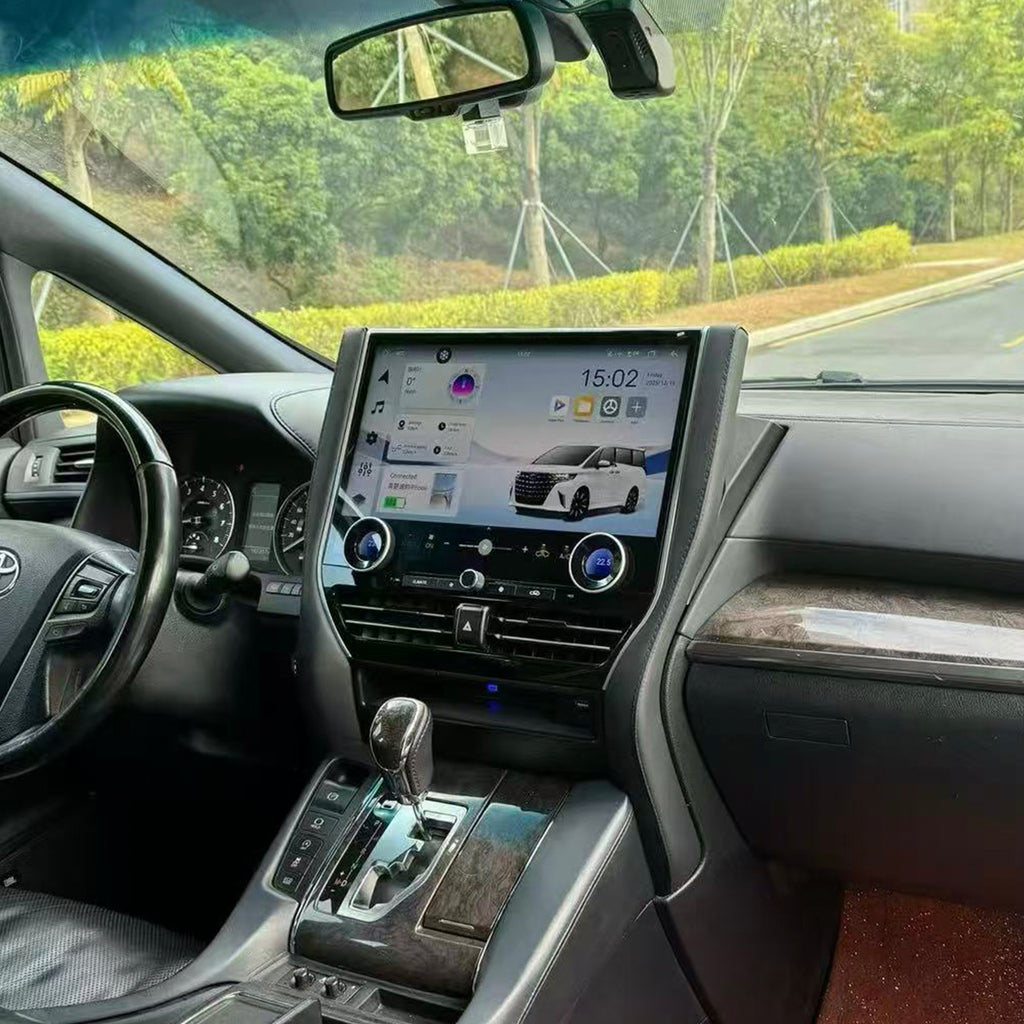 Toyota Alphard 2015-2023 16.8-inch andriod car stereo carplay andriod auto 360 panoramic view