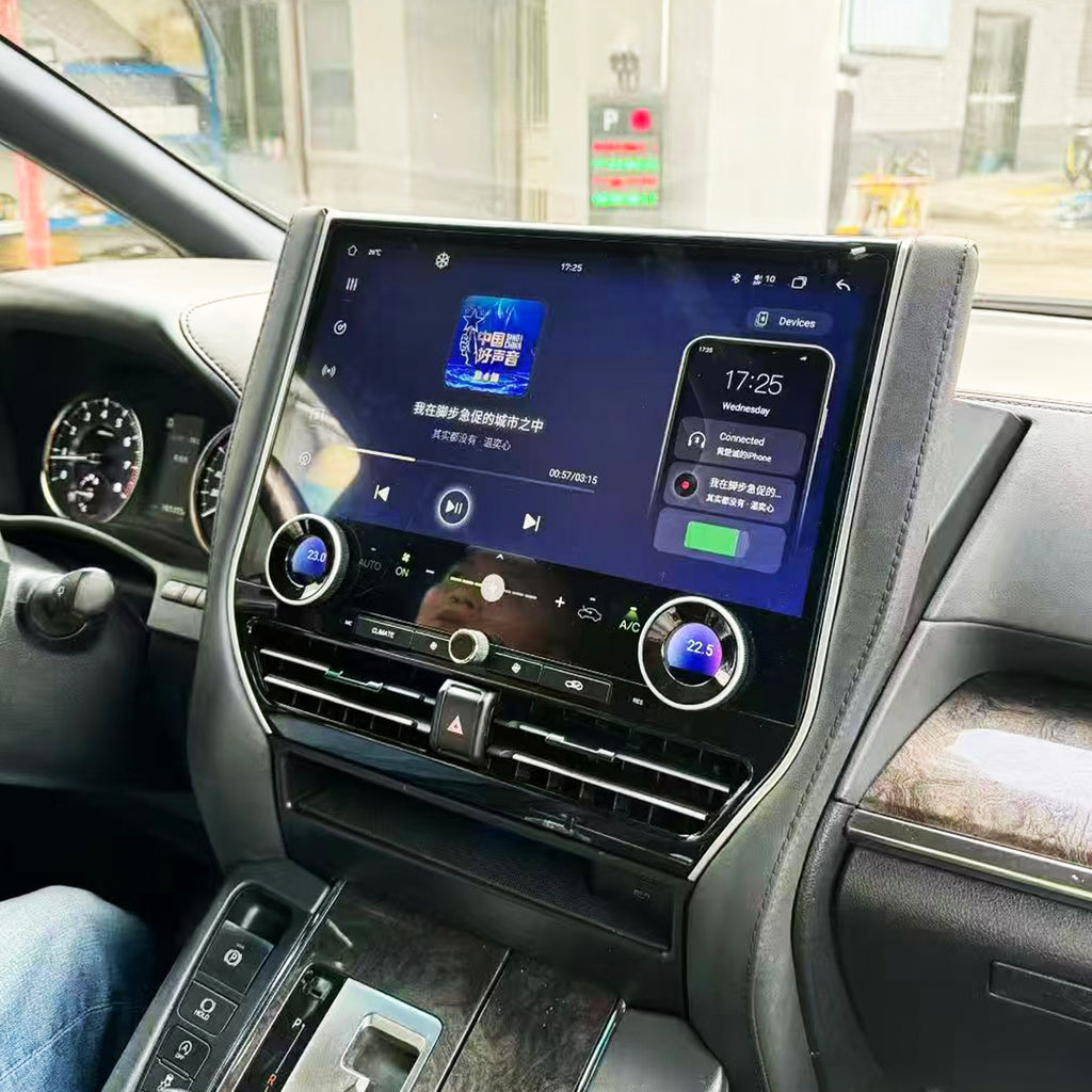 Toyota Alphard 2015-2023 16.8-inch andriod car stereo carplay andriod auto 360 panoramic view